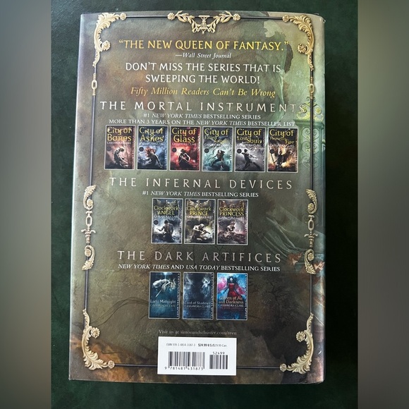 3/$24 Chain of Gold by Cassandra Clare Hardcover NWT - Picture 2 of 6